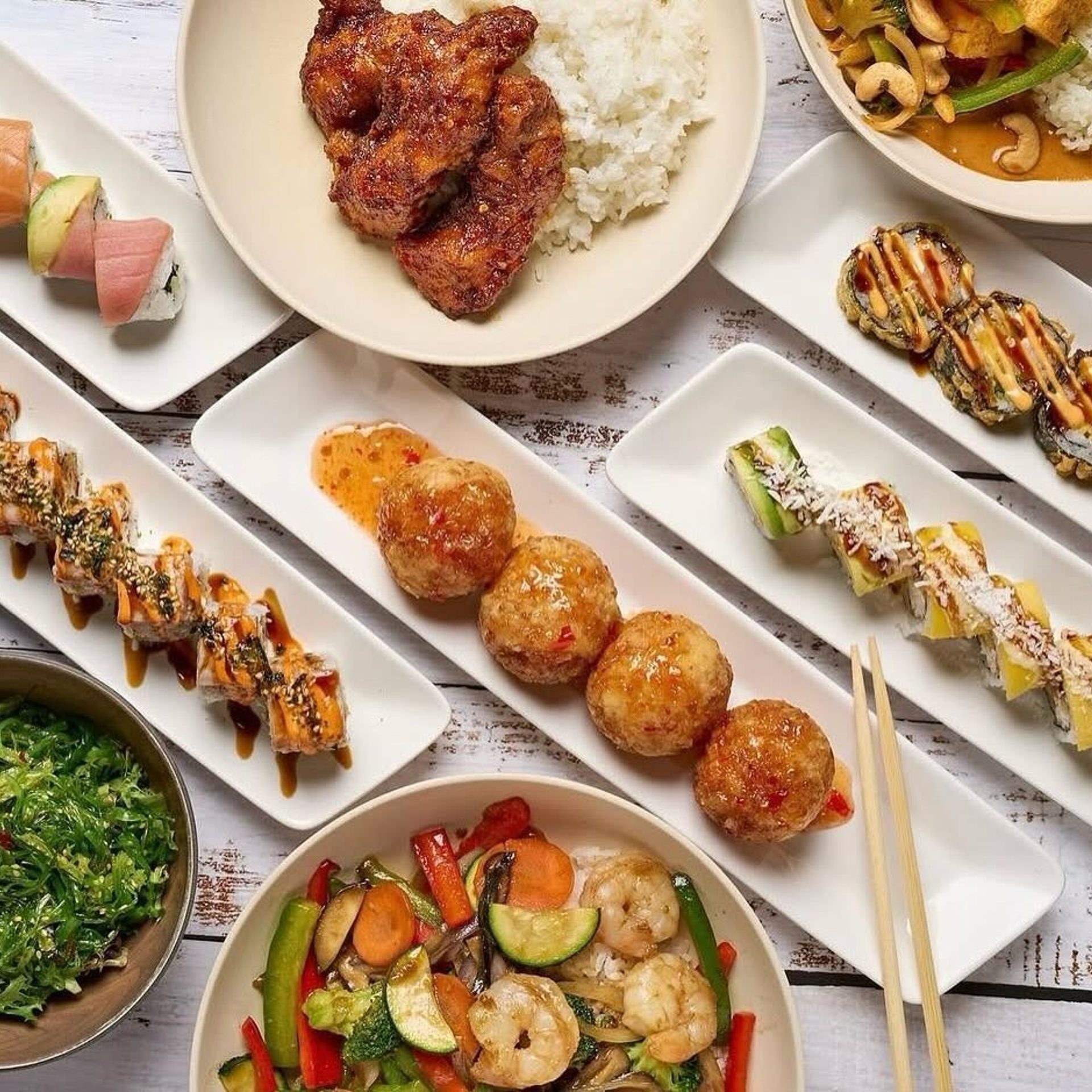Fresh Sushi. Bold Woks. Unmatched Flavors.