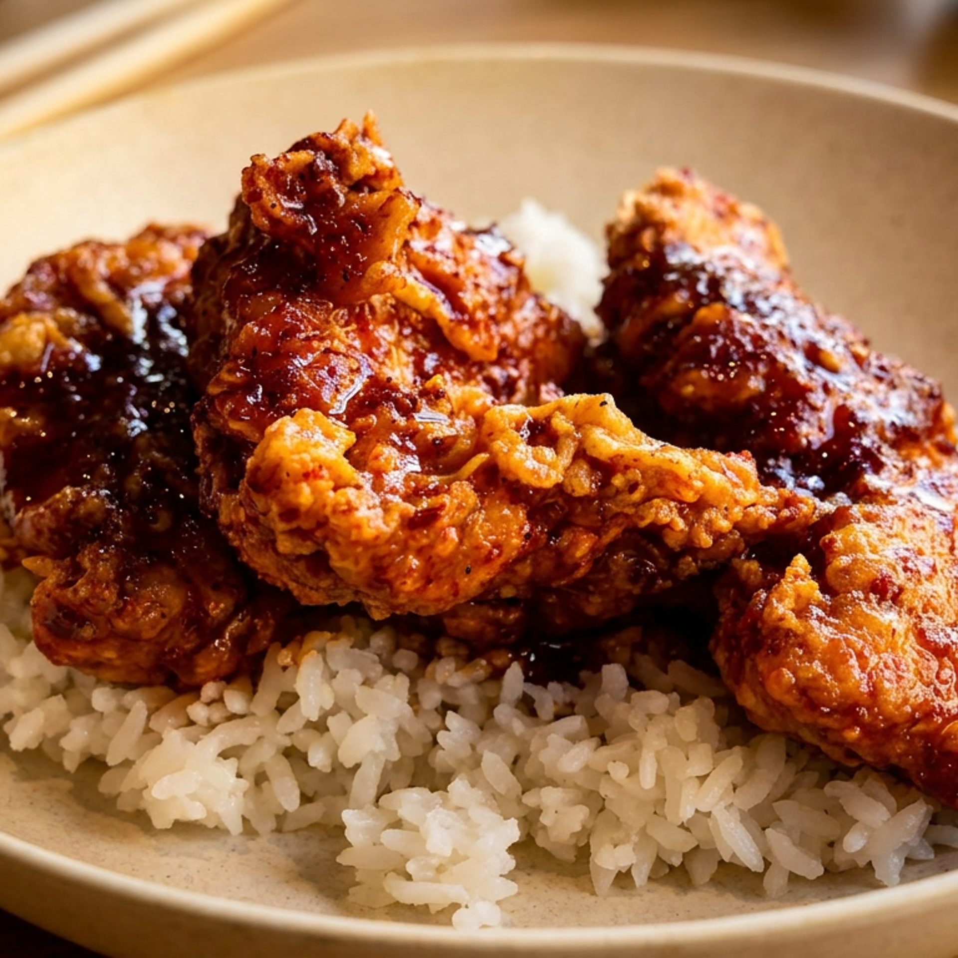 Spicy Korean chicken