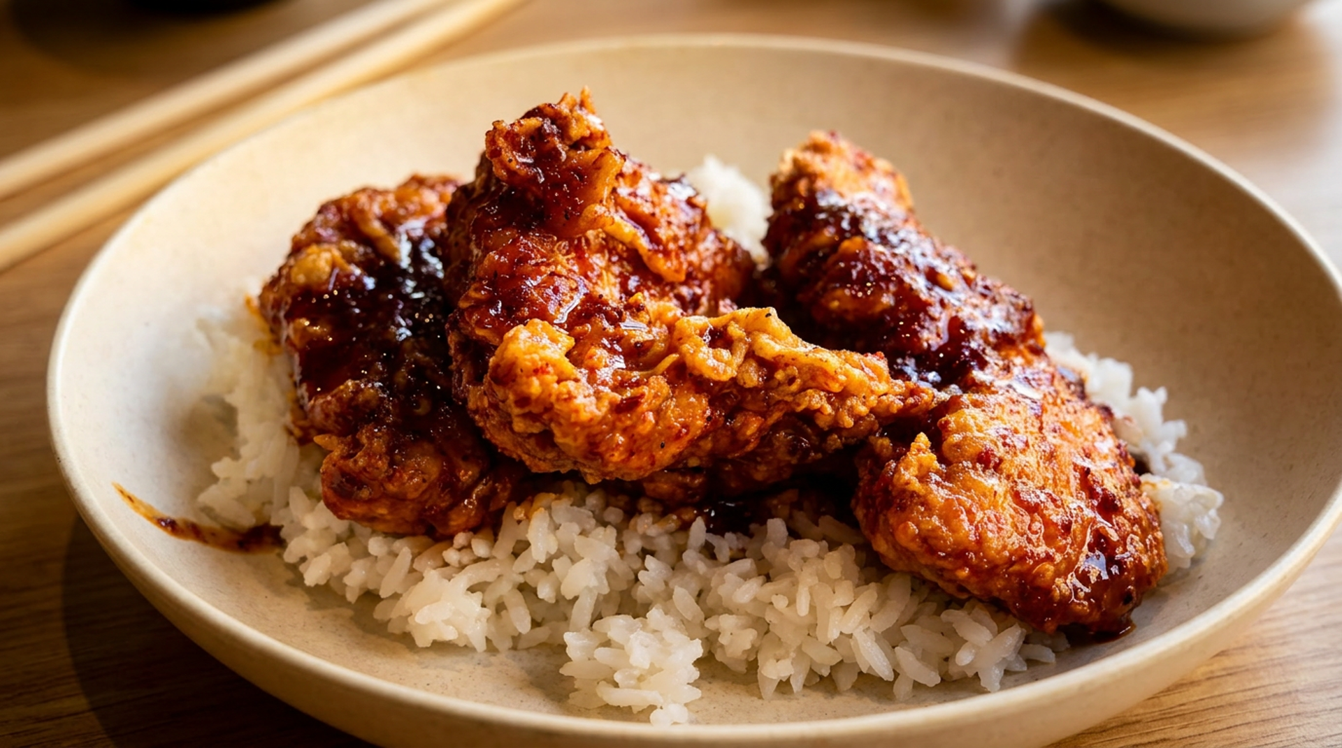 Spicy Korean chicken